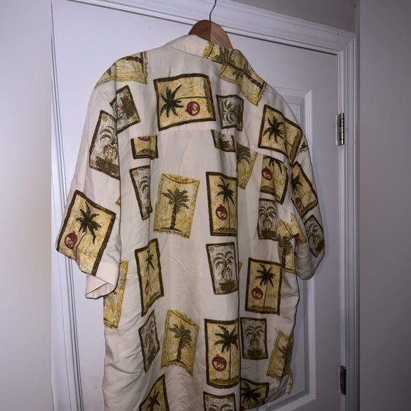 Joe Marlin rayon/polyester short sleeve button up size 3XL - Picture 3 of 8